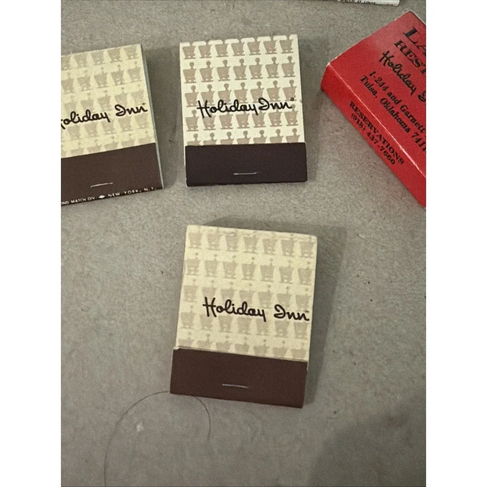 Vintage Matchbook Lot of 6 Holiday‎ Inn Hotel Matches Motel